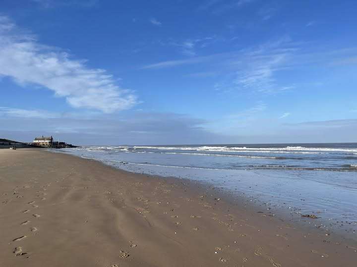 Low tide at Brancaster Beach, North Norfolk